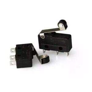 Kw11 Switch - TACT SWITCH KW11-3Z 5A 250V Micro Switch Round Handle 3 Pin N/O N/C for 3D Printers –(Pack of 2)