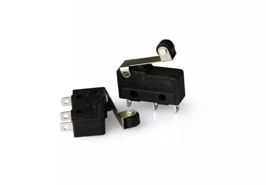 Kw11 Switch - TACT SWITCH KW11-3Z 5A 250V Micro Switch Round Handle 3 Pin N/O N/C for 3D Printers –(Pack of 2)