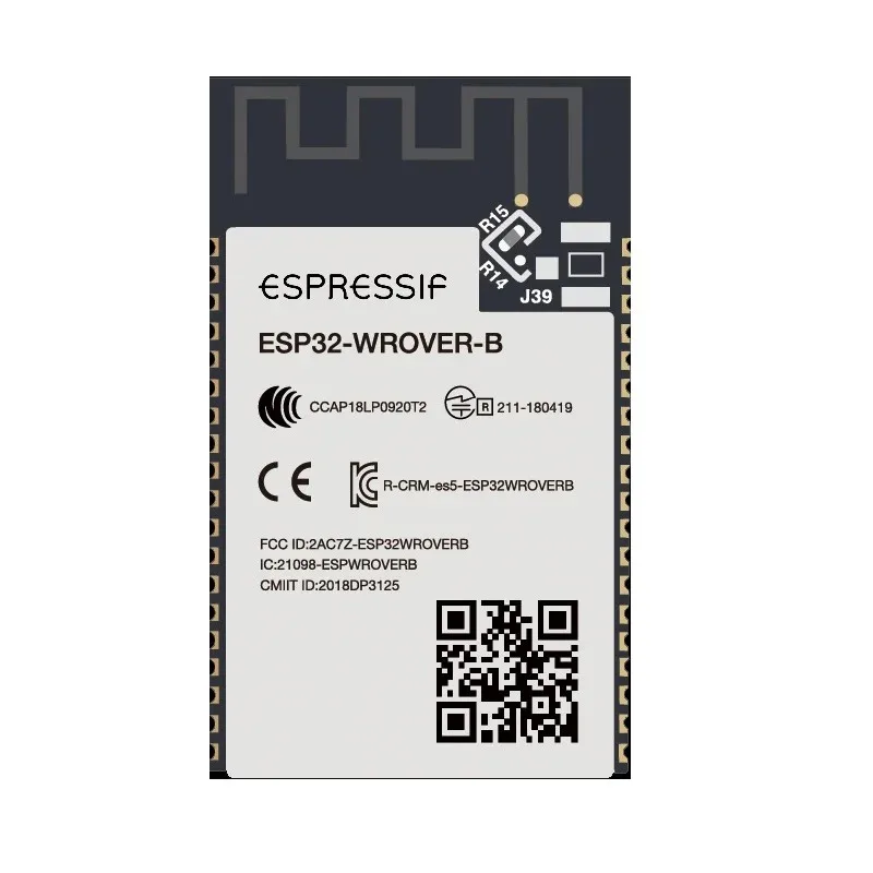 Esp32 Module 8m Espressif Esp32-wrover 285626 - Espressif ESP32-WROVER-B 8M 64Mbit Flash WiFi Bluetooth Module
