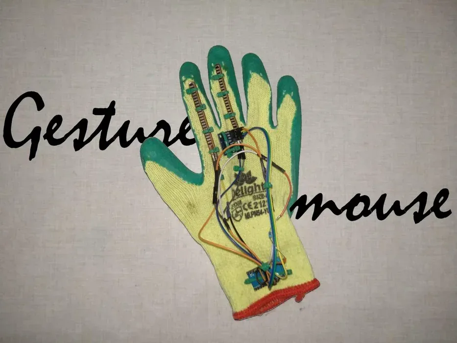 Gesture Mouse - Controlling Computer With a Glove