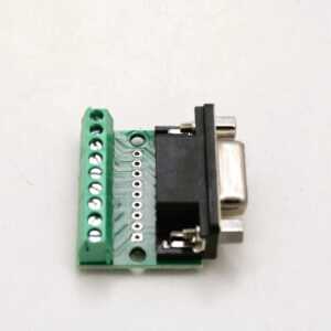 DB9 Female Screw Terminal to RS232 RS485 Conversion Module