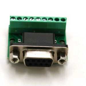 DB9 Female Screw Terminal to RS232 RS485 Conversion Module