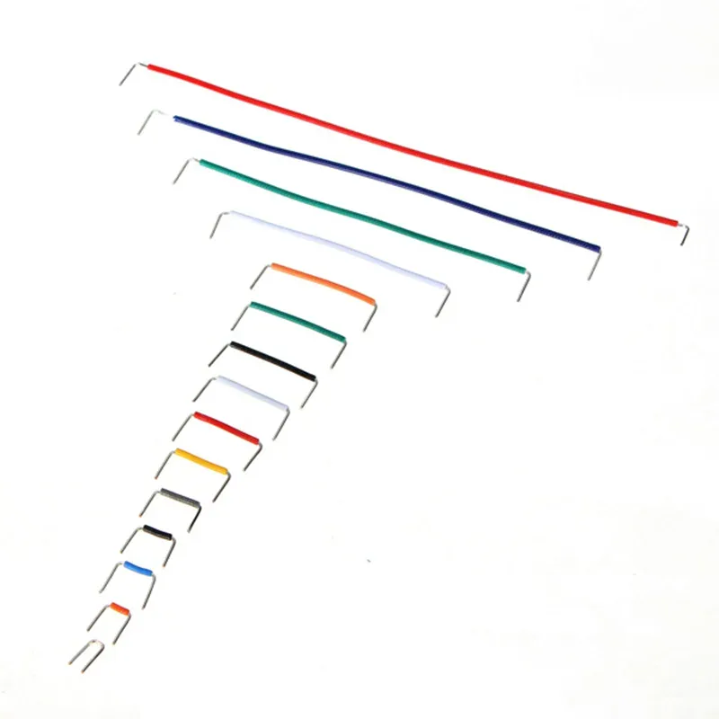 New-140pcs-U-Shape-Solderless-Breadboard-Jumper-Cable-Wire-Kit-Box-for-Arduino-Shield (1) 140 pcs U Shape Solderless Breadboard Jumper Cable Wire Kit