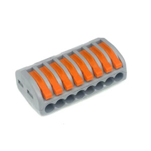 Pct-218 Connector - PCT-218 0.08-2.5mm 8 Pole Wire Connector Terminal Block with Spring Lock Lever