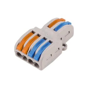 Spl-42 Connector - PCT-SPL-42 0.08-2.5mm 4:2 Pole Wire Connector Terminal Block with Spring Lock Lever