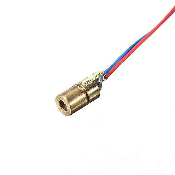 SKU099871F1 (1) 650nm 6mm 5V DC 5mW Mini Laser Dot Diode Module