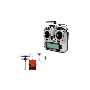 FrSky Taranis X9D Plus 2019 Digital Telemetry Drone Remote Control with R9M 2019 Module and R9MX Receiver- (Silver Colour)
