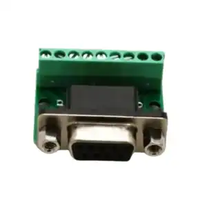 DB9 Female Screw Terminal to RS232 RS485 Conversion Module