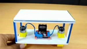 Self-balancing robot with MPU6050 accelerometer from Arduino 10 part-3