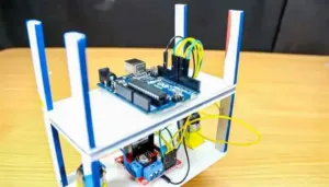 Self-balancing robot with MPU6050 accelerometer from Arduino 11 part-4