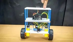 Self-balancing robot with MPU6050 accelerometer from Arduino 12 part-5