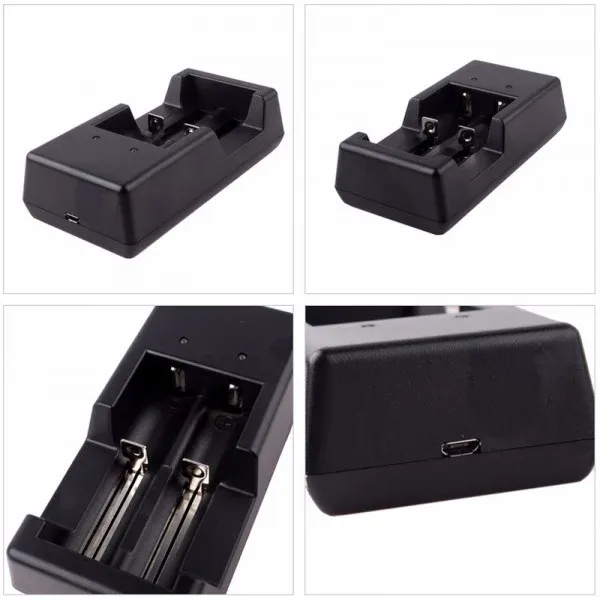 Tomo V6-2 Dual Usb 2 Slots Battery Intelligent Charger For AA / AAA / 18650 / 17650 / 16340 / 14500 / 10500 Batteries Black Tomo V6-2 Dual Usb 2 Slots Battery Intelligent Charger For AA / AAA / 18650 / 17650 / 16340 / 14500 / 10500 Batteries Black