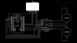 Self-balancing robot with MPU6050 accelerometer from Arduino 2 self balancing robot