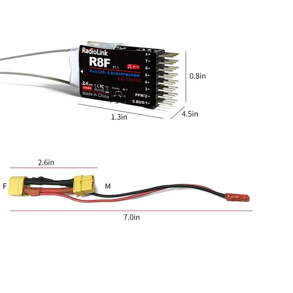Radiolink R8F receiver Radiolink R8F receiver