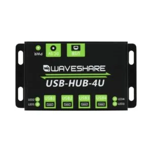 Waveshare Industrial Grade USB HUB, Extending 4x USB 2.0 Ports( without adapter )