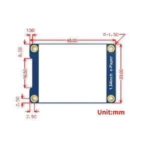 Waveshare 1.54 inch e-Ink Paper Display Module with SPI Interface 4 Waveshare 1.54 inch e-Ink Paper Display Module with SPI Interface