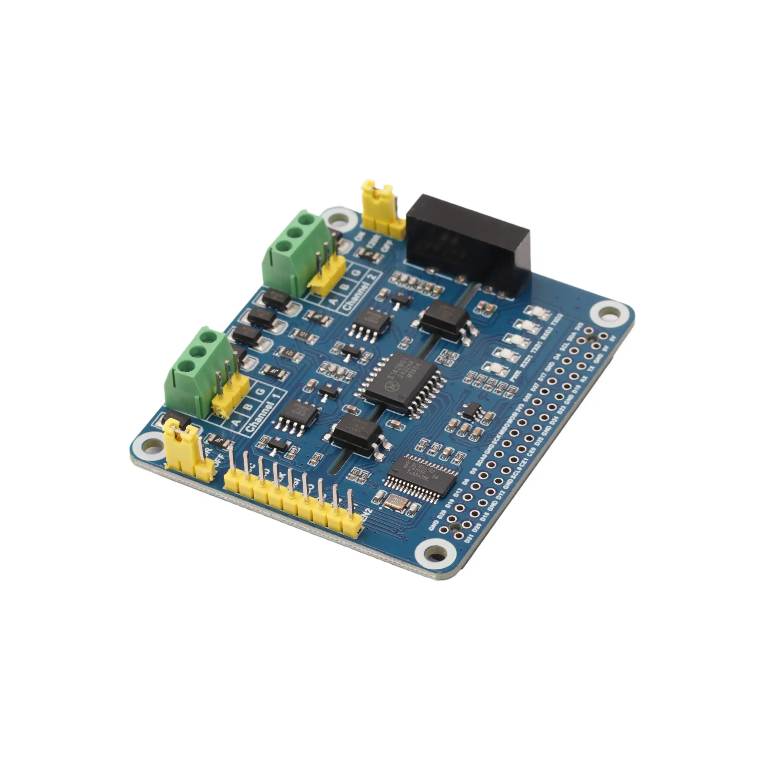 Waveshare 2-Channel Isolated RS485 Expansion HAT for Raspberry Pi