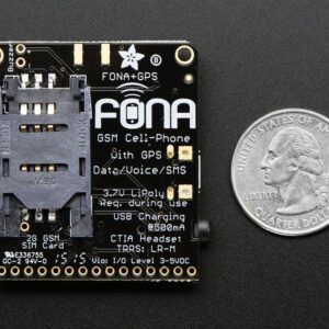 Adafruit FONA 808 – Mini Cellular GSM + GPS Breakout