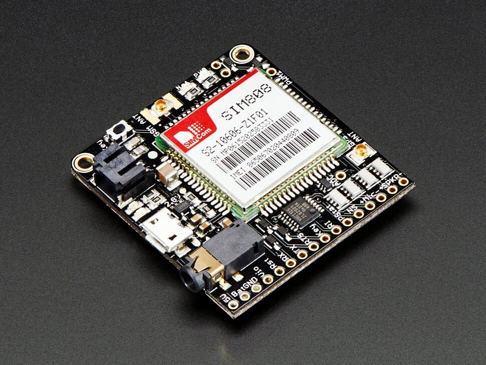 Adafruit FONA 808 GSM GPS Breakout