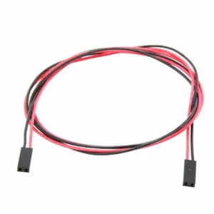 70cm 2 Pin Female to Female Dupont Cable For 3D Printer –(Pack of 2) 2 70cm 2 Pin Female to Female Dupont Cable For 3D Printer – 2Pcs
