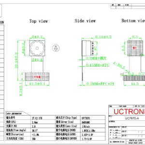 0.3MP OV7670 Camera Module with High Quality SCCB Connector 6 0.3MP OV7670 Camera Module with High Quality SCCB Connector