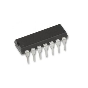 Mcp3204 Converter - MCP3204 12-Bit 4-Channel A/D Converter with SPI Interface IC DIP-14 Package