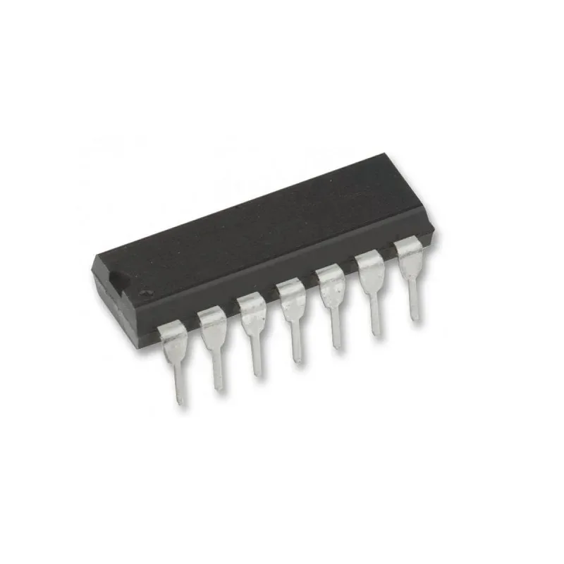 Mcp3204 Converter - MCP3204 12-Bit 4-Channel A/D Converter with SPI Interface IC DIP-14 Package
