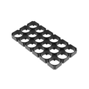 18.4mm Battery - Fireproof 3 X 6 18650 Battery Holder with 18.4MM Bore Diameter