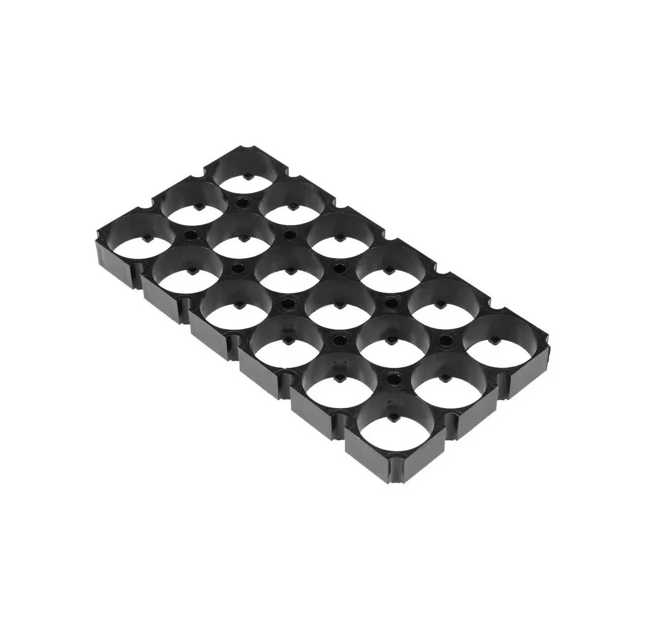 18.4mm Battery - Fireproof 3 X 6 18650 Battery Holder with 18.4MM Bore Diameter