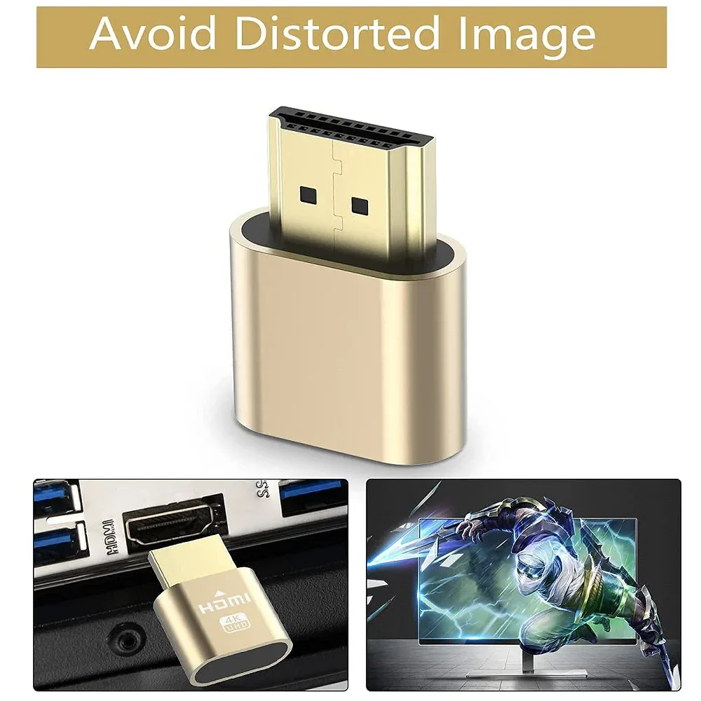 HDMI-Compatible-Virtual-Display-Emulator-4K-HD-DDC-EDID-Dummy-Plug-2 HDMI-Compatible Virtual Display Emulator 4K HD DDC EDID Dummy Plug Dongle
