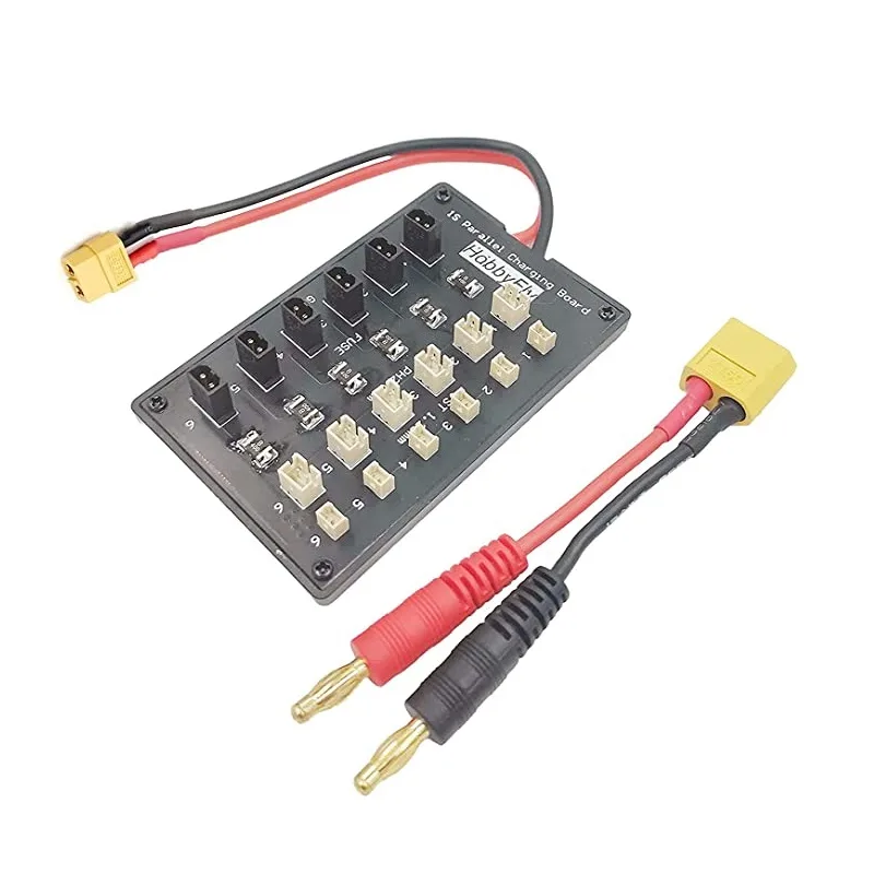 Gnb27 Board - HobbyFly-GNB27-and-JST-PH-2.0-Connector-1S-Lipo-Battery-Balance-Parallel-Charging-Board-Charger-Board-6-Chan...