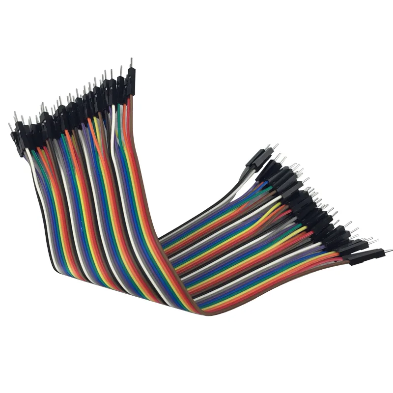 Male-to-Male-Dupont-Line-40-Pin-30cm-2 Male to Male Jumper Wires 40 Pin 30cm