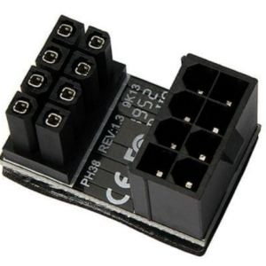 PH38A ATX 8Pin Adapter ATX 8Pin male to 8Pin Male 180 Degree Angled Adapter