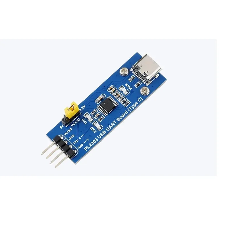 Pl2303 Module Waveshare - Waveshare PL2303 USB UART Board (Type C), USB To UART (TTL) Communication Module, USB-C Connector