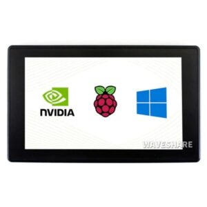 Waveshare Inch Capacitive Display 7inch - Waveshare 7 Inch Capacitive HDMI LCD Display (H) with Case 1024×600