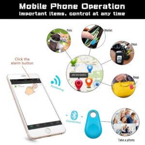 Smart Mini GPS Tracker Anti-Lost Waterproof Bluetooth Tracer for Pets- B