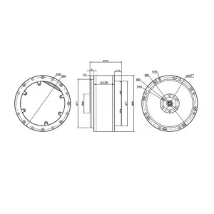 T Motor AK70-10 KV100 Brushless Robot Motor