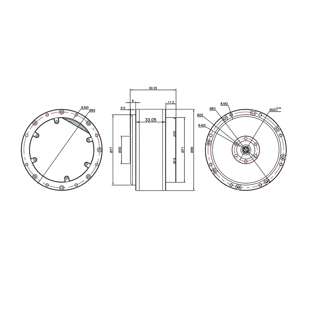 T Motor AK70-10 KV100 Brushless Robot Motor