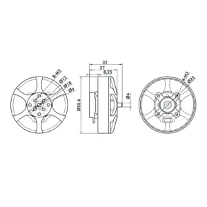 T Motor Antigravity MN5008 KV170 5 T Motor Antigravity MN5008 KV170