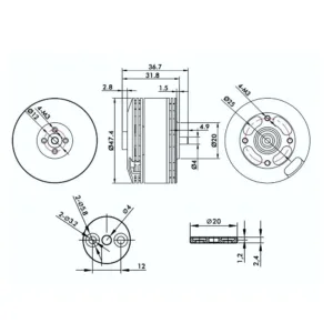 T motor MN4110 300 KV 5 T motor MN4110 300 KV