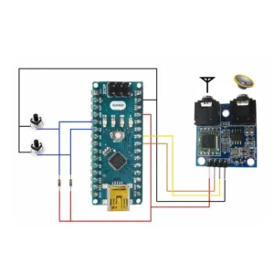 TEA5767 Stereo FM Radio Module with Detachable Antenna 6 TEA5767 Stereo FM Radio Module with Detachable Antenna
