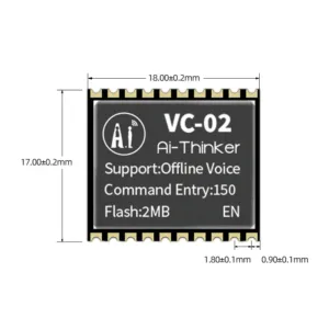 Ai-Thinker VC-02 module 3 Ai-Thinker VC-02 module