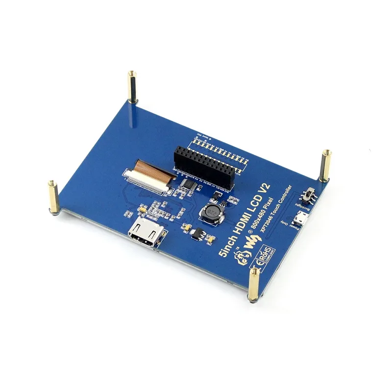 Waveshare 5 Inch Resistive HDMI LCD Display 800×480
