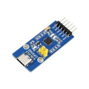 Cp2102 Module Waveshare - Waveshare CP2102 USB UART Board (Type C), USB To UART (TTL) Communication Module, USB-C Connector