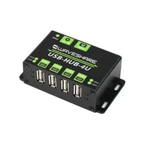 Waveshare Industrial Grade Adapter - Waveshare Industrial Grade USB HUB, Extending 4x USB 2.0 Ports
