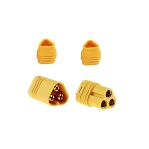 Mt30 Motor 328104 - MT30 3 Pole Motor/ESC Connector Set Male+Female Pair