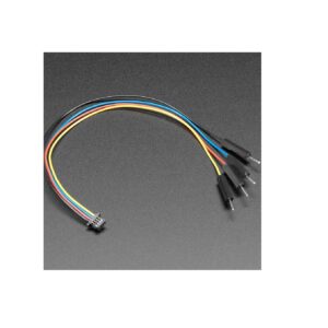 150mm Cable - Adafruit STEMMA QT / Qwiic JST SH 4-pin to Premium Male Headers Cable – 150mm Long
