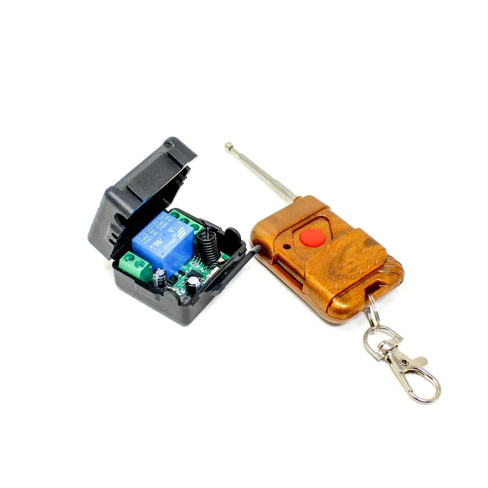 24v Module 340253 - 433 24V 1 Channel Relay Module Wireless Remote Control Switch without Battery