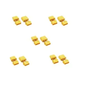 Xt90 Connector Amass - Amass XT90 Male-Female Connector pair with Housing-5Pair