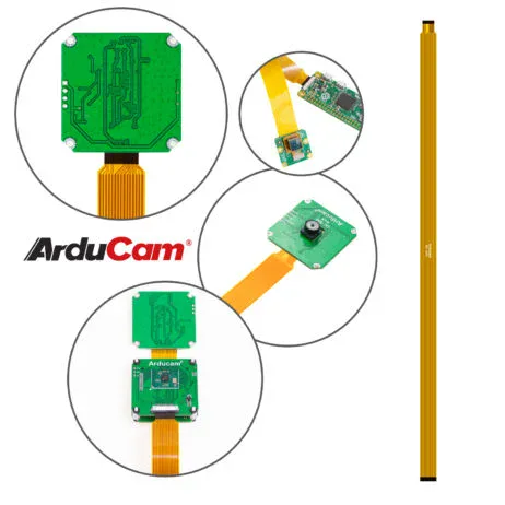 Arducam-300mm-Ribbon-Flex-Extension-Cable-5-462×462 Arducam 300mm Ribbon Flex Extension Cable for Raspberry Pi Zero & W Camera (Pack of 2)
